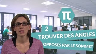 Trouver des angles opposés par le sommet  Exercice 2  Mathématiques  digiSchool [upl. by Leahpar]