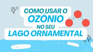 Ozonizador  Como funciona o Ozônio na Água ozonio lagoornamental aquajardinagem [upl. by Notak681]