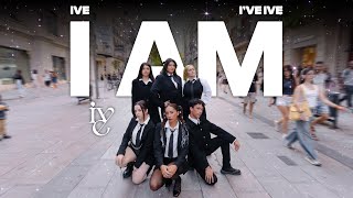 KPOP IN PUBLIC BARCELONA  ONE TAKE IVE  I AM Dance cover by DABOMB [upl. by Lakim]