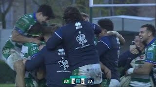 Benetton Rugby vs Glasgow Warriors  Highlights from URC [upl. by Htebirol224]