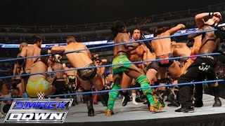 41Man Battle Royal for a Championship Match of Winners Choosing SmackDown October 14 2011 [upl. by Yme988]