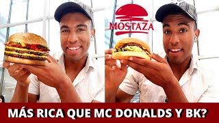 Probando la HAMBURGUESA de MOSTAZA en URUGUAY 🍔  Franquicia ARGENTINA [upl. by Mills]