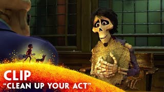 quotClean Up Your Actquot Clip  DisneyPixars Coco [upl. by Va]