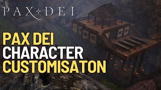 Character Customisation and Spawn Locations in Pax Dei Alpha [upl. by Pessa]