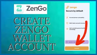 How To Create Zengo Wallet Account 2023 Zengo Wallet Sign Up [upl. by Ardnoet]