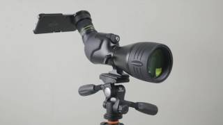 Phone Skope Digiscoping made simple with your smartphone and Vanguard optics  Trailer [upl. by Petrine]