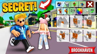 NEW SECRET ANIMATION PACK IDCode Walk Run Etc in Brookhaven RP  Roblox [upl. by Curr]