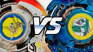 Driger S vs Wolborg  Beyblade  ベイブレード [upl. by Vasya]