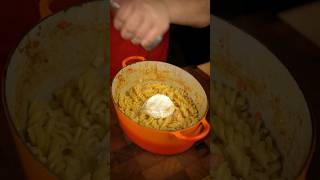 ASMR  Baked camembert pasta 🤤 shorts [upl. by Attekahs702]