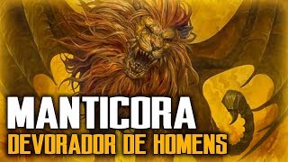 Manticora ou Manticore o devorador de homens  FOLCLORE INDIANO [upl. by Leilamag567]