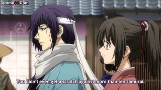 Hakuouki Sekkaroku 薄桜鬼 雪華録 Episode 2  Saito Hajime Eng Subs [upl. by Motch490]