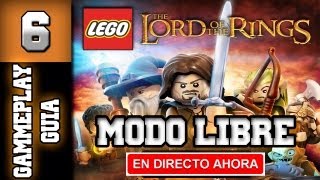 Lego El Señor de Los Anillos Guia  Walkthrough  Modo Libre  Parte 6 quotEl Paso de Caradhrasquot [upl. by Epotimet119]