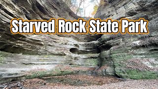 Starved Rock State Park，Oglesby IL 61348 illinois [upl. by Sonaj]