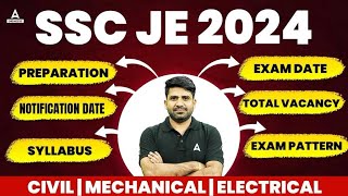 SSC JE 2024  SSC JE 2024 Preparation Notification Vacancy Syllabus Exam Pattern  Full Details [upl. by Koorb]