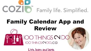 Cozi Family Calendar App [upl. by Maitilde]