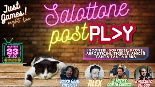 SALOTTONE POST PLAY MODENA 2023  Just Games Night Live [upl. by Arias]