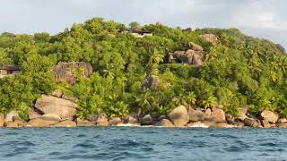 Seychelles Félicite Island  Passing by Six Senses Zil Pasyon Félicite Island Seychelles [upl. by Assed]