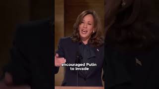 Kamala Harris on Strengthening Global Leadership and NATO DNC 2024 [upl. by Halilak]