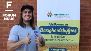 Forum Nuus Groot pryse op die spel in AfriForum se Besigheidsbytjieskompetisie 02042024 [upl. by Goldsmith396]