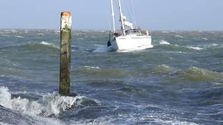 French Flower entrance Vlieland yacht harbour [upl. by Struve]