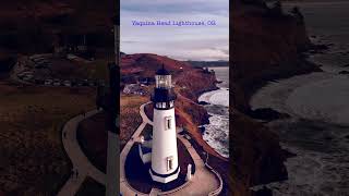 Yaquina Head Lighthouse djimini4pro oregon westcoast pnw lighthouse dji drone4k 4k drone [upl. by Conrad]