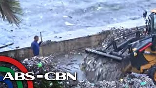 TV Patrol Paghahakot ng basura sa Manila Bay nagpatuloy [upl. by Kato808]