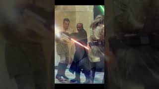 The Forbidden Lightsaber Move Obi Wan Used On Darth Maul starwars shorts [upl. by Eramal]