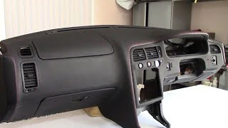 1997 Nissan Skyline R33 GTR Project  Leather upholstery Part 66 [upl. by Oirobil]