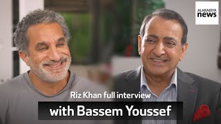 Riz Khan full interview with Bassem Youssef [upl. by Yregram]