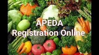 How to do APEDA Registration Online Live Demo [upl. by Madonna]