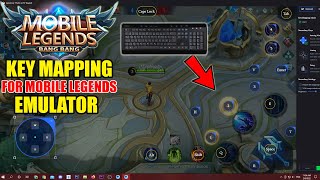 How To Set Controls In Mobile Legends Emulator  Key Mapping For Gameloop 2022 Settings MLBB [upl. by Bolt]