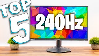 Top 5 Best 240Hz Gaming Monitors In Every Price Range [upl. by Erlond379]