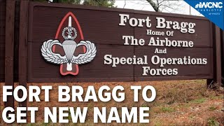 Fort Bragg will be renamed Fort Liberty by end of 2023 [upl. by Peadar]