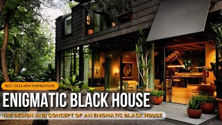 Enigmatic Black House  The Unique of Modern Architecture with Aesthetic Boldness [upl. by Caplan770]