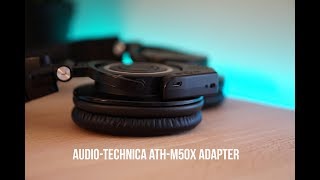 AUDIOTECHNICA ATHM50XS BLUETOOTH ADAPTER 1 YEAR LATER [upl. by Asare14]