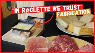 COMMENT FABRIQUER UN SUPPORT POUR RACLETTE EN BOIS   Bonne raclette [upl. by Gertruda]