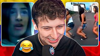 REACCIONANDO A LOS TIKTOKS MAS LEGENDARIOS DE COLOMBIA 😂 [upl. by Aerdnahs947]