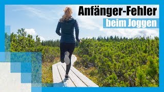 Joggen 12 gängige und vermeidbare Anfängerfehler beim Laufen 🏃🏽‍♂️ [upl. by Lincoln925]