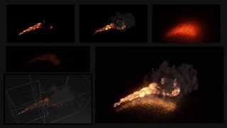 FumeFX Flamethrower [upl. by Lusa]