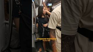 🔴 BEWARE Pickpockets with big bags in Europe Pickpocket Travel Europe Viral Trending Shorts [upl. by Eelhsa]