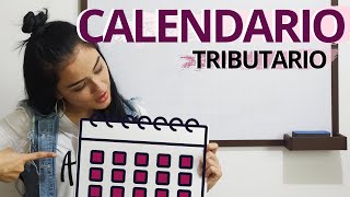 ASÍ FUNCIONA EL CALENDARIO TRIBUTARIO📆 [upl. by Nylanaj]