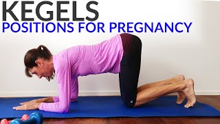 Best Physio Positions to do Kegel Exercise for Pregnant Women [upl. by Halil]