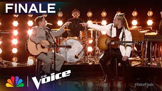 Huntley and Niall Horan Sing quotKnockin On Heavens Doorquot by Bob Dylan  The Voice Live Finale  NBC [upl. by Hal]