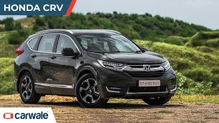 Honda CRV  The Best Driver’s SUV  Test  4 Minute Review  CarWale [upl. by Jehiel855]