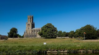 Northamptonshire Walks Fotheringhay Castle and Oundle 4K [upl. by Dygert]