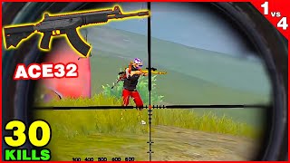 Power of ACE32  7mm Bullet gun has been revived  PUBG Mobile [upl. by Marysa]