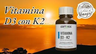 Vitamina D3 con K2 ¿Para que Sirve y como tomarla [upl. by Pavel]