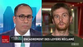 Prix des loyers et pénurie de logements  entrevue avec Maxime RoyAllard [upl. by Bartholemy]