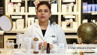 5 Step Skincare Routine  Kiehls [upl. by Barny]