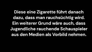 sprechen schreiben Wie entwickelt sich das Rauchen in Deutschland [upl. by Ernst201]